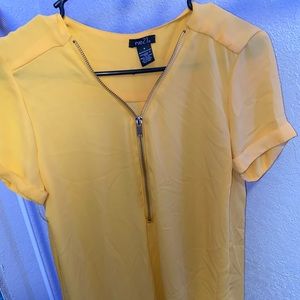 Yellow blouse